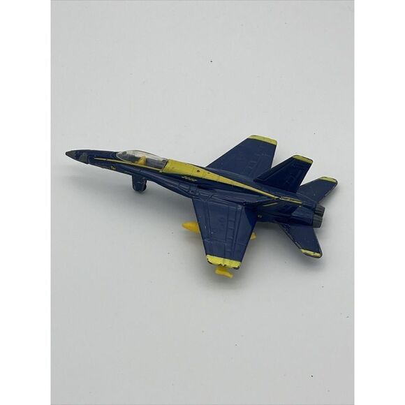 Blue Angels F-18 Hornet Diecast Jet Plane No. 68106 - Picture 7 of 11